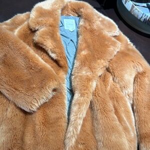 Faux fur jacket